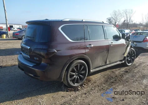 2012 Infiniti Qx56 from USA, damaged, VIN JN8AZ2NE0C9015922